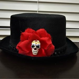 Halloween skull hat